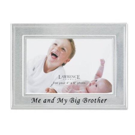 BLUEPRINTS Big Brother Silver Plated 6x4 Picture Frame - Me And My Big Brother Design BL628532